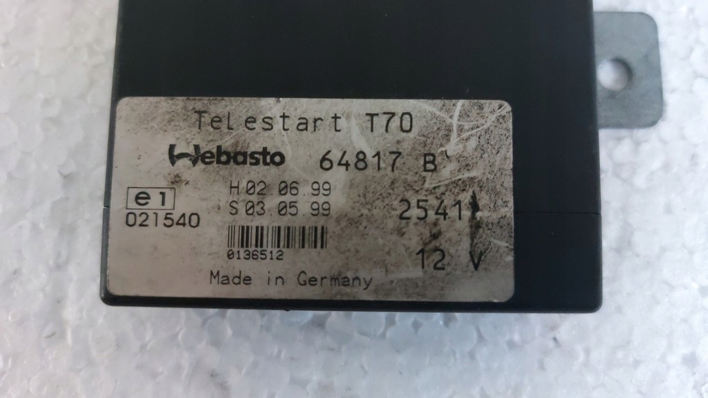 фото №4, Renault scenic модуль webasto 64817b