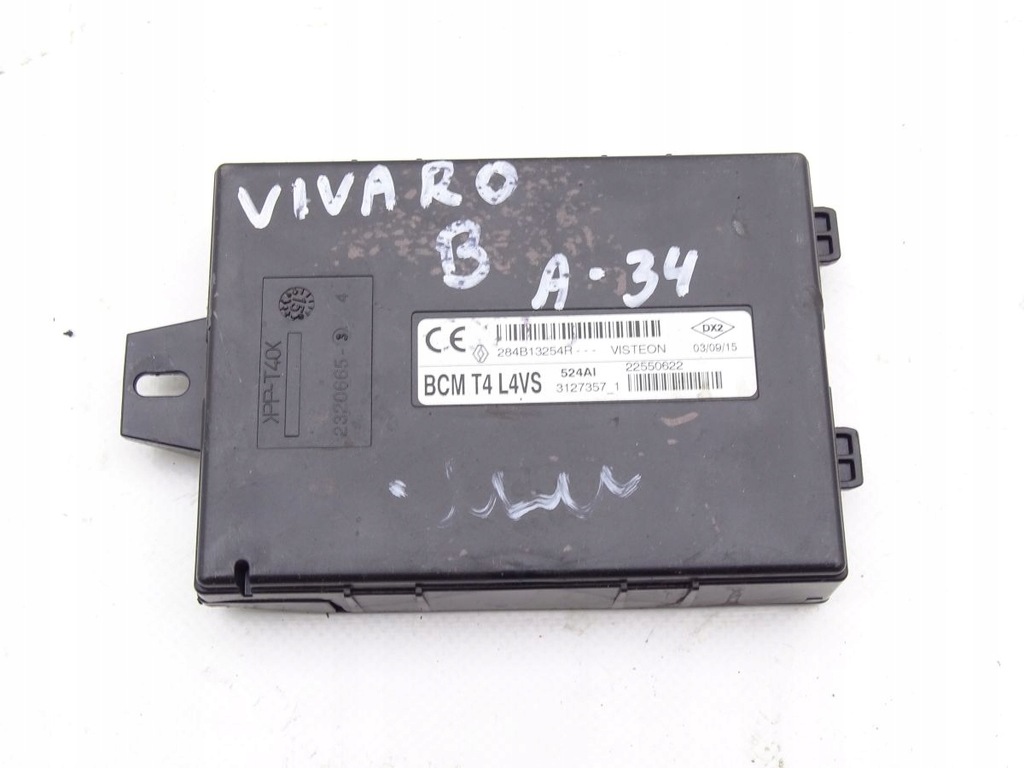 фото №7, Renault trafic iii opel vivaro b 1.6 dci бортовой компьютер двигателя набор стартовый