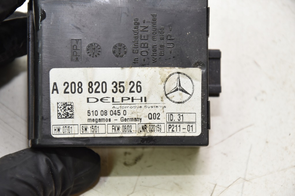 фото №4, Модуль блок керування сигналізація mercedes w208 a2088203526
