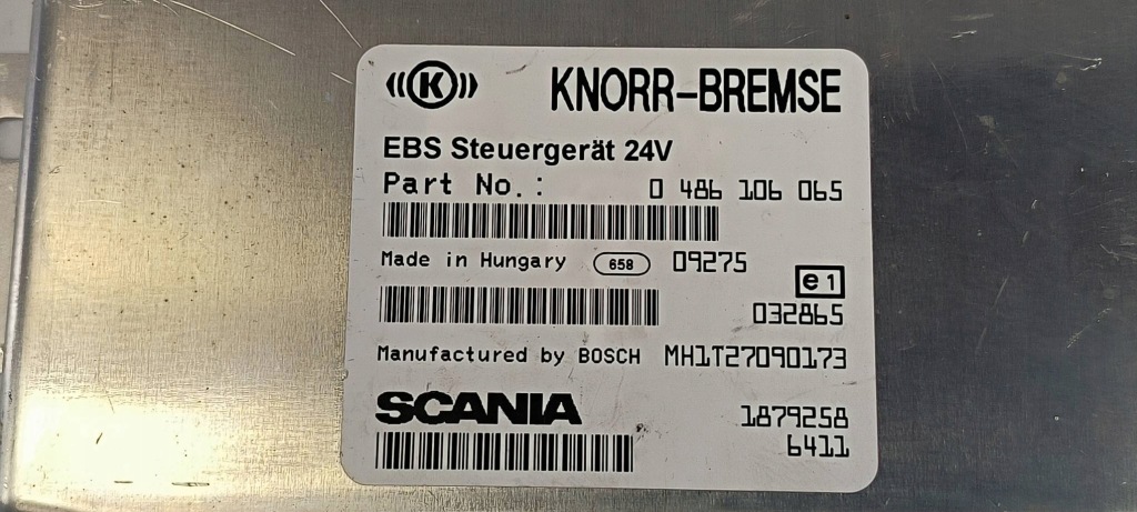 фото №3, Модуль 0486106065 scania r 420 r420