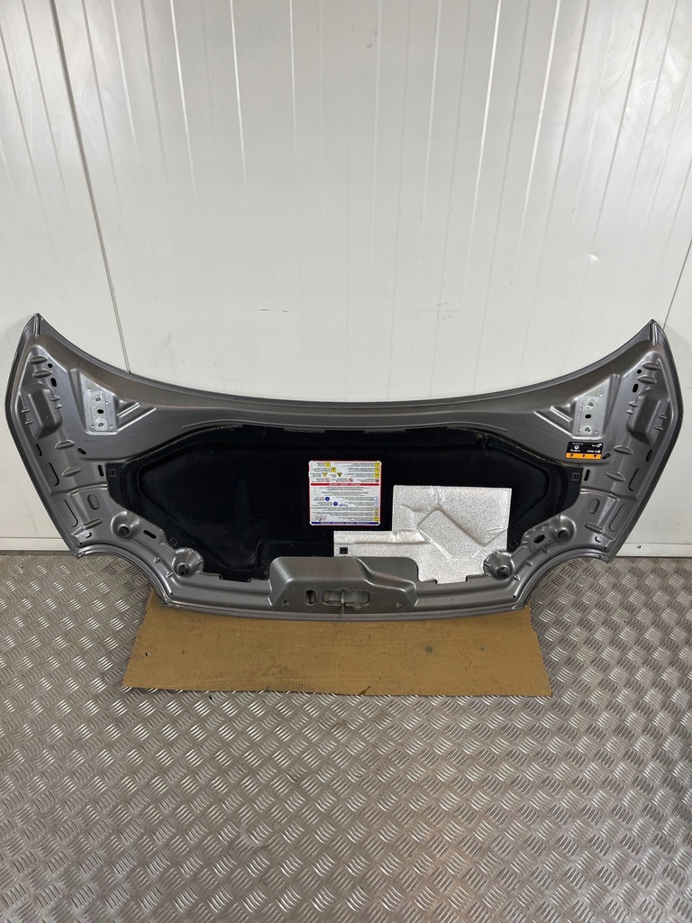 фото №8, Fiat 500 abarth 595 крышка передняя / капот двигателя grigio 52009424