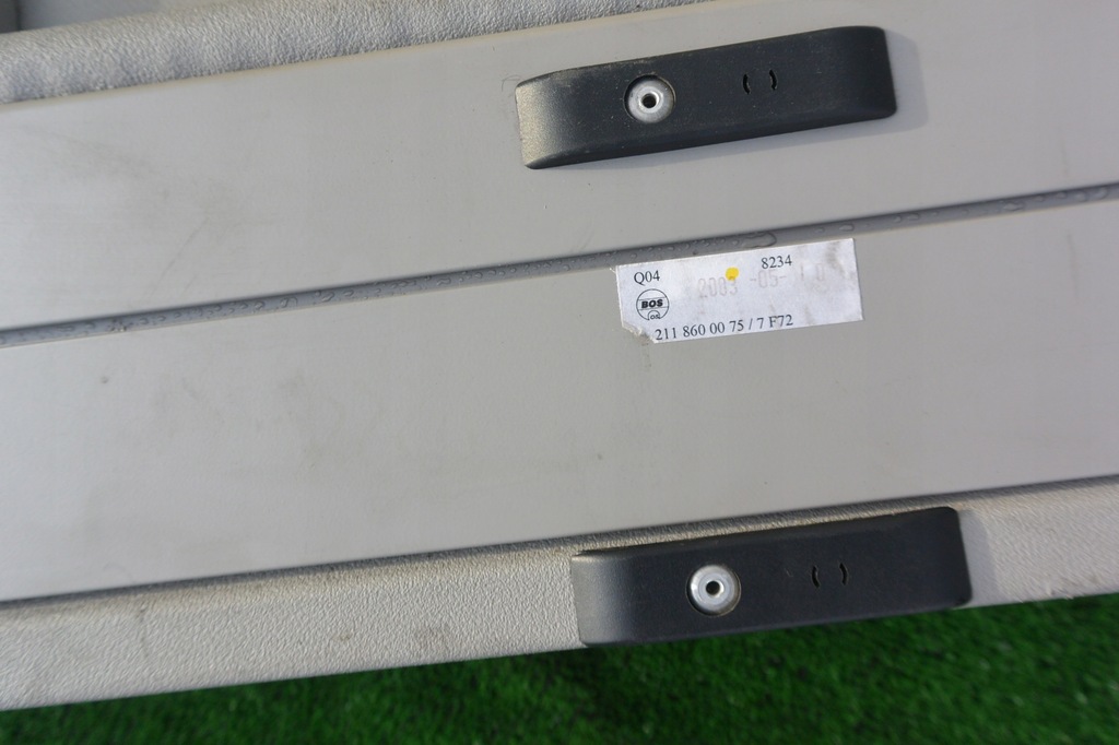 фото №10, Шторка багажника серая w211 mercedes-benz kombi