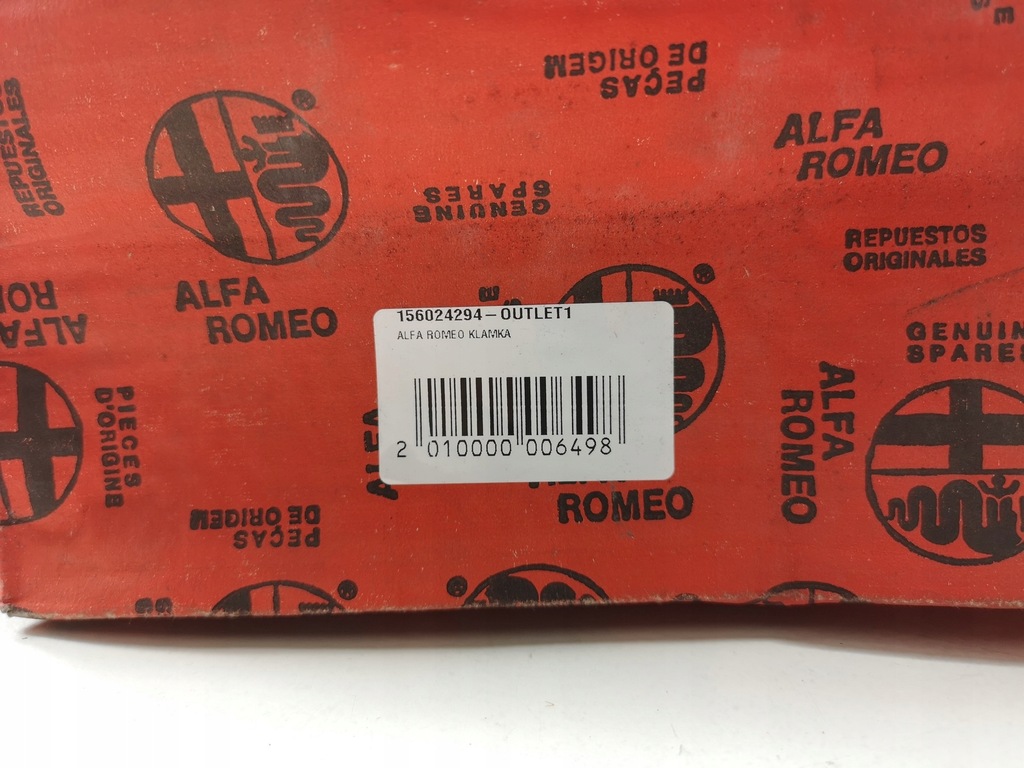 фото №5, Ручка дверь правый задняя alfa romeo 156 1997-2005