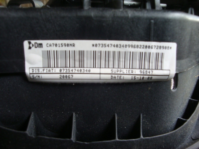 фото №6, Lancia delta подушка повітряна air bag