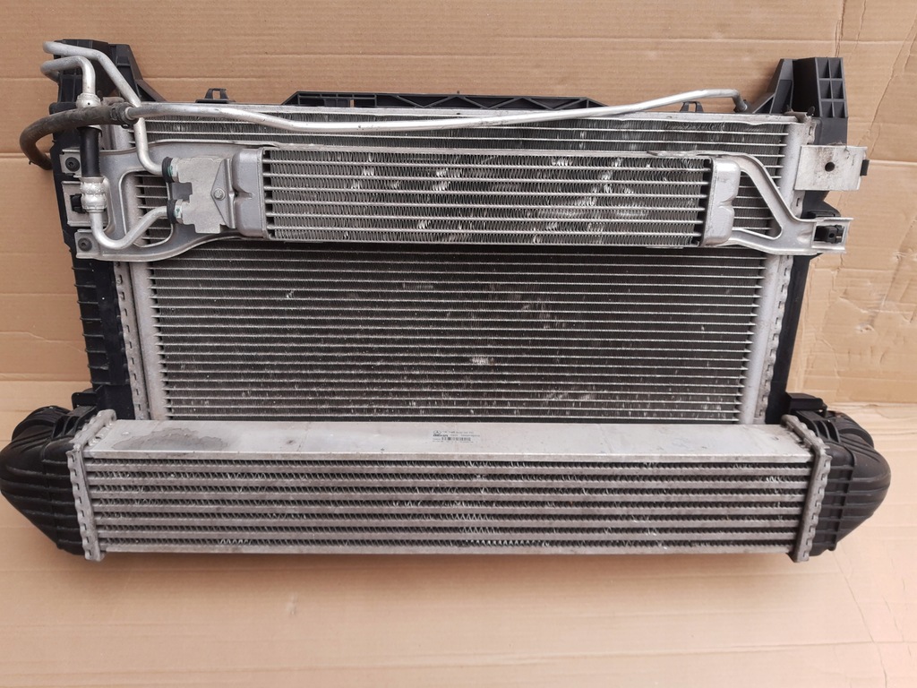 фото №1, Mercedes a w169 b w245 lift cdi комплект радиатор вентилятор