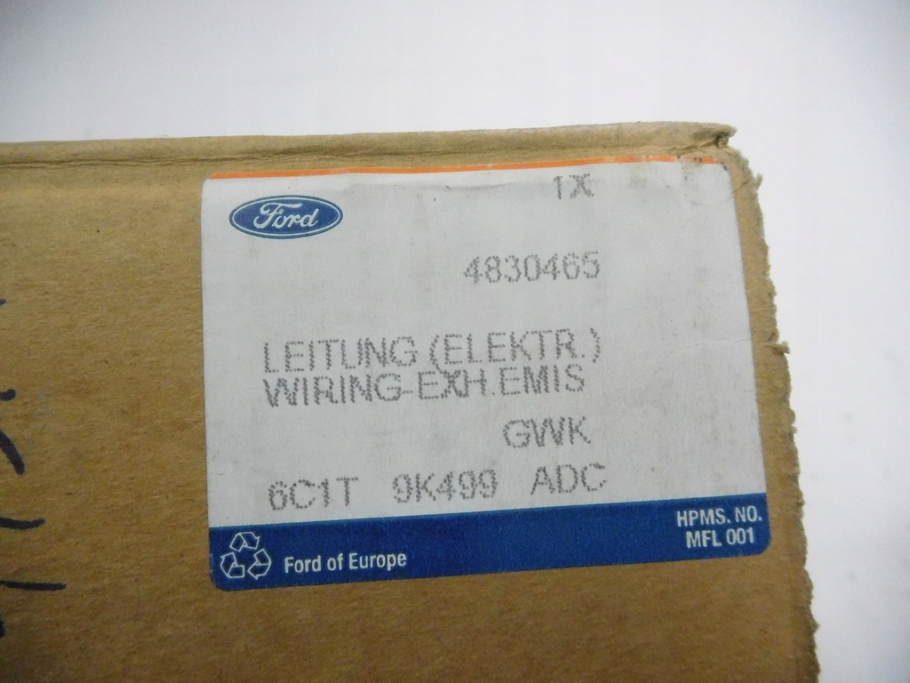 фото №11, Коробка запобіжників ford transit mk7 оригінальний номер 4830465