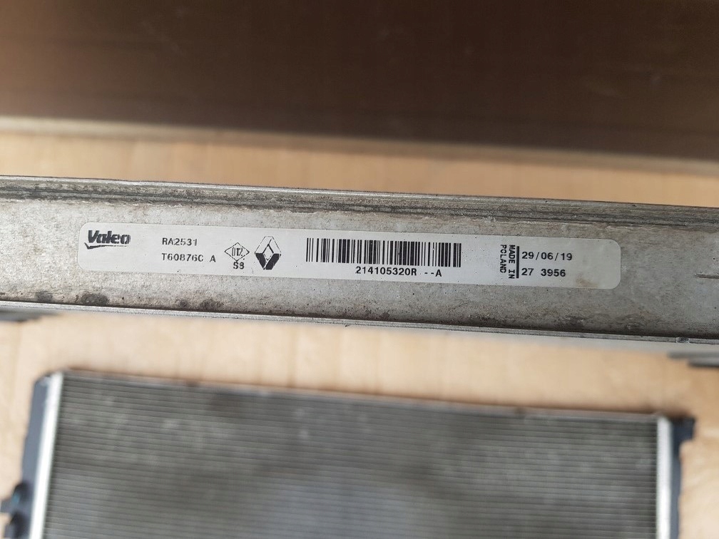 фото №7, Koleos ii 2,0 blue dci радіатор wody комплект