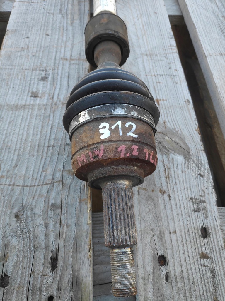 фото №2, Привідний вал ліва короткий 1.2tce renault megane iv 391010195r