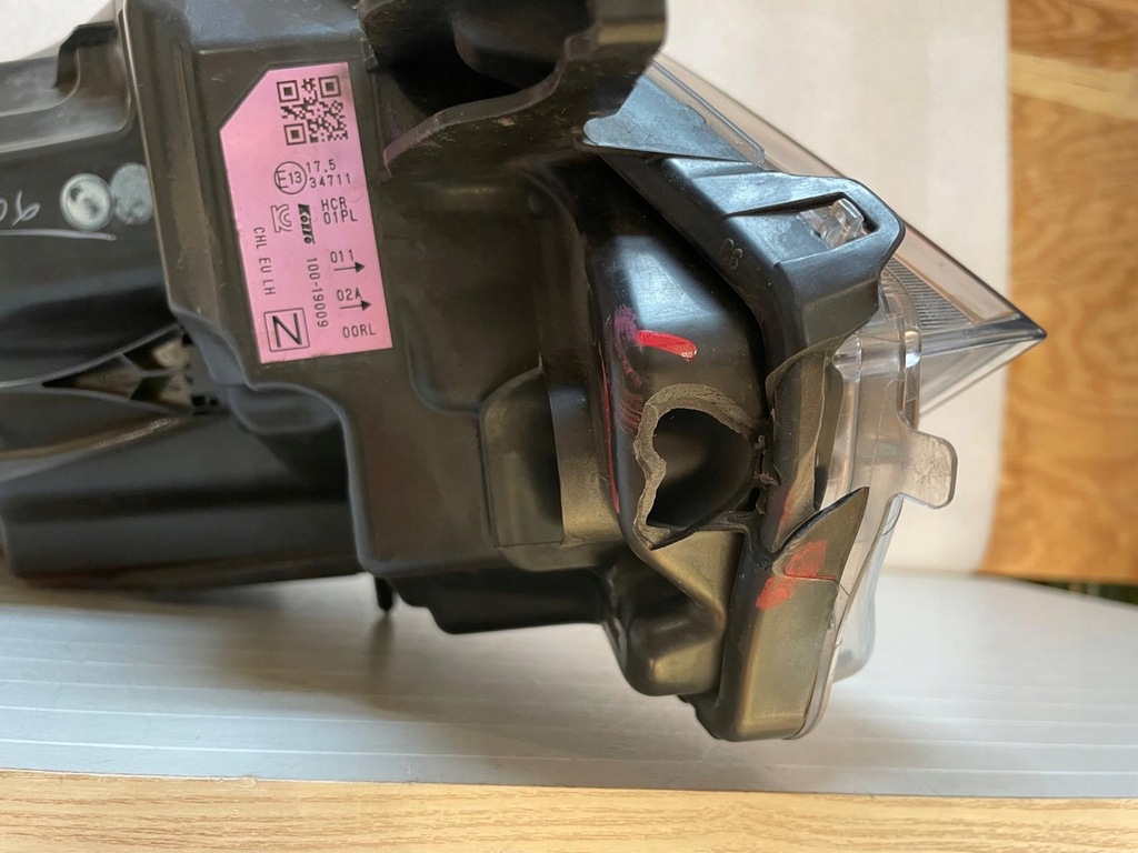 фото №10, Лампа ліва передня nissan qashqai j11 lift лівий перед