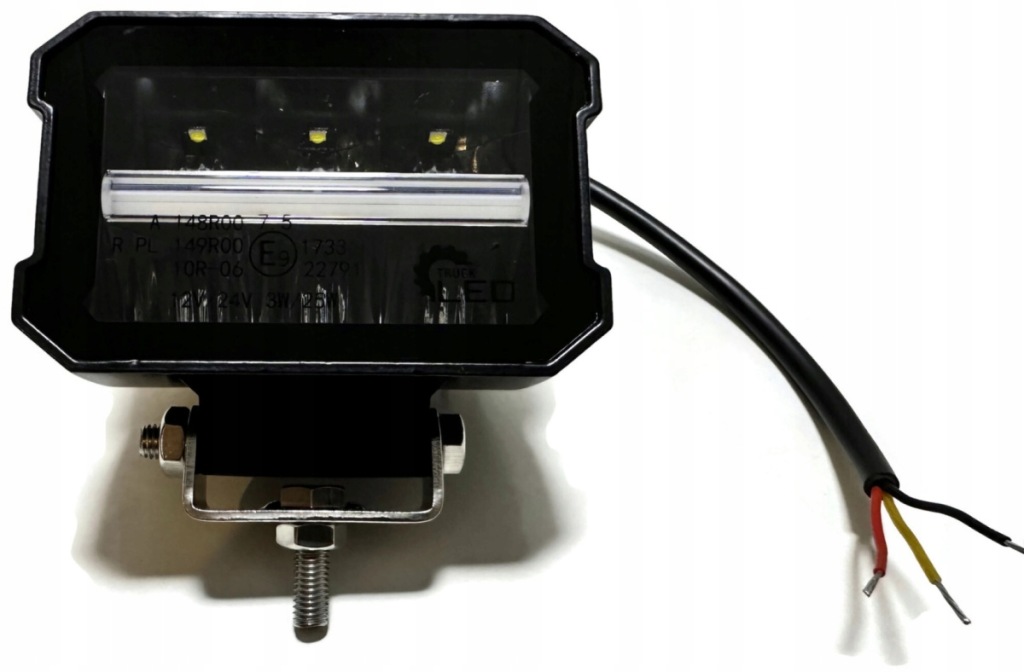 Купить Лампа dalekosiężna drogowa 6 led фара bezel-less гомологация 12v 24v