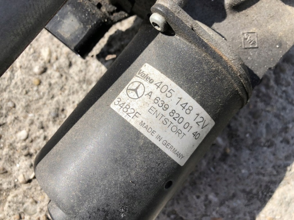 Механизм дворник моторчик перед a6398200140 mercedes vito 639 рестайлинг с Разборки