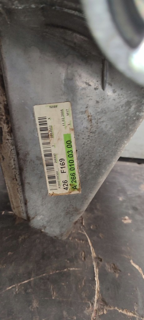 фото №12, Двигун 266940 mercedes w169 1,7