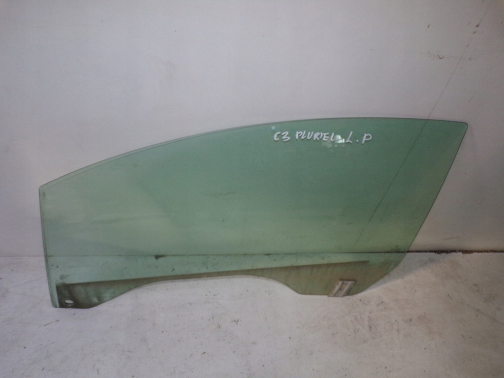 фото №1, Стекло дверь левый перед c3 pluriel