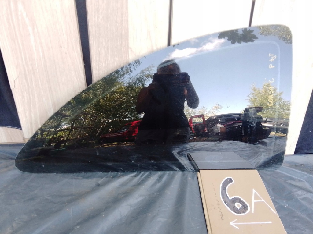 фото №1, Стекло кузовная правая задняя тонированная opel corsa c