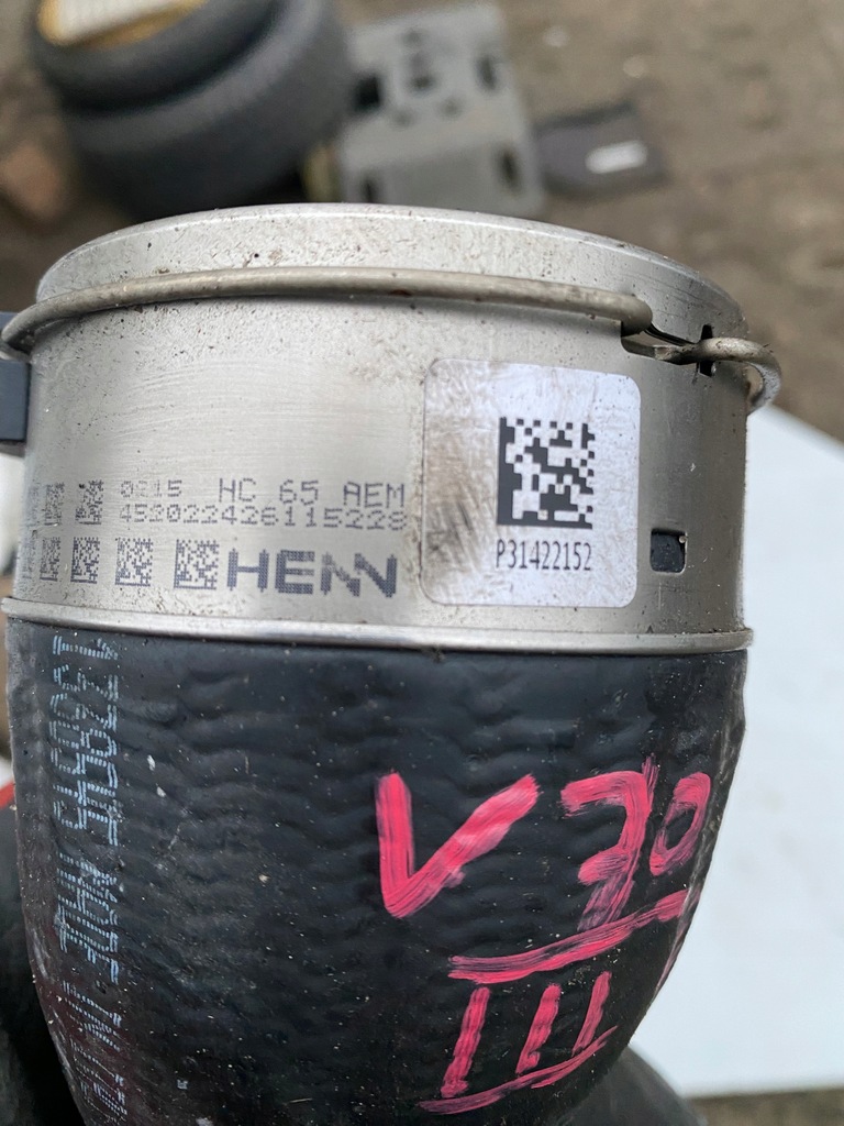 фото №2, Volvo v70 iii труба интеркулер 31422152