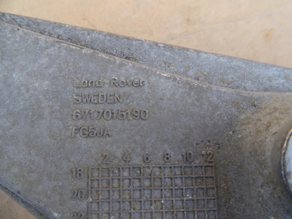 фото №3, Land rover discovery кронштейн підпора міст 6717015190