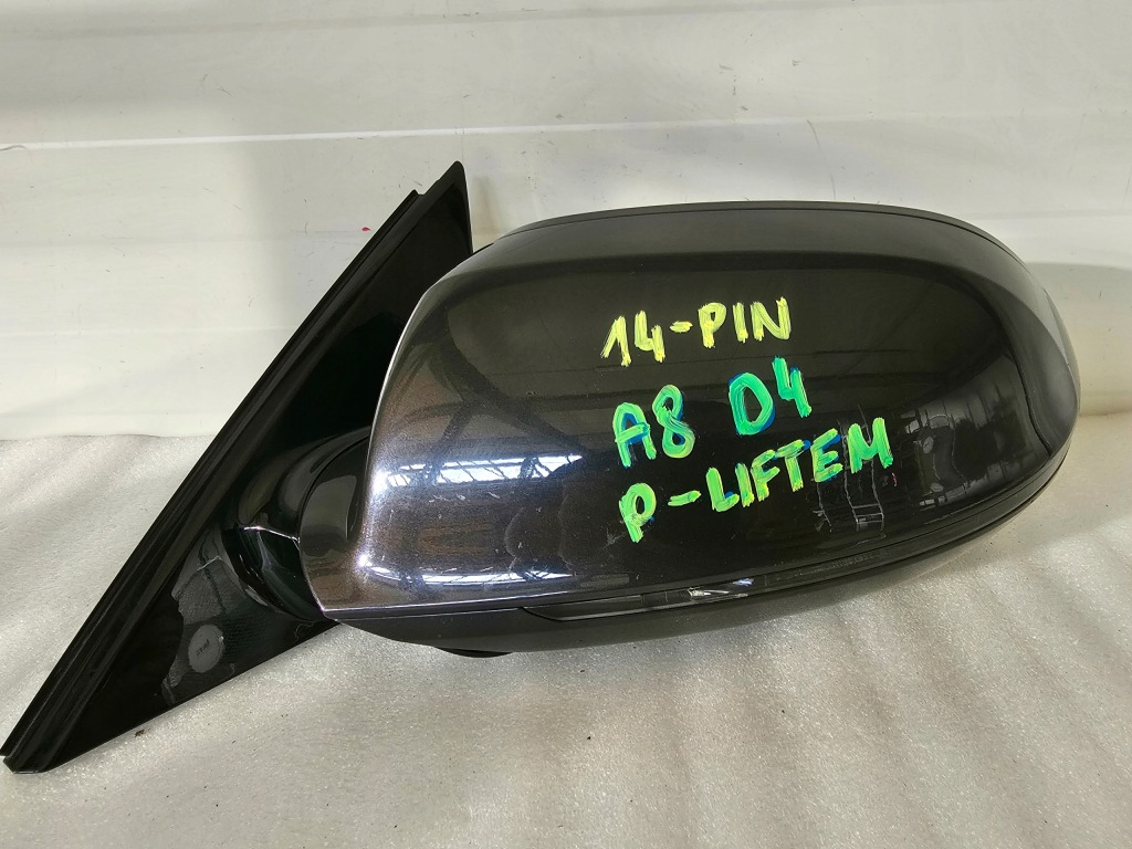 фото №1, Дзеркало ліва audi a8 d4 przed liftem 14 pin