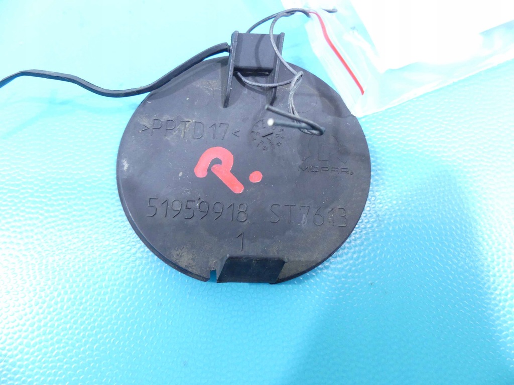 фото №4, Jeep renegade заглушка фаркоп бампер перед 14-18