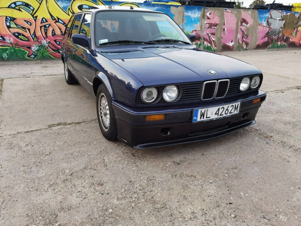 фото №12, Bmw 3 e30 накладка бампера перед indyvidual