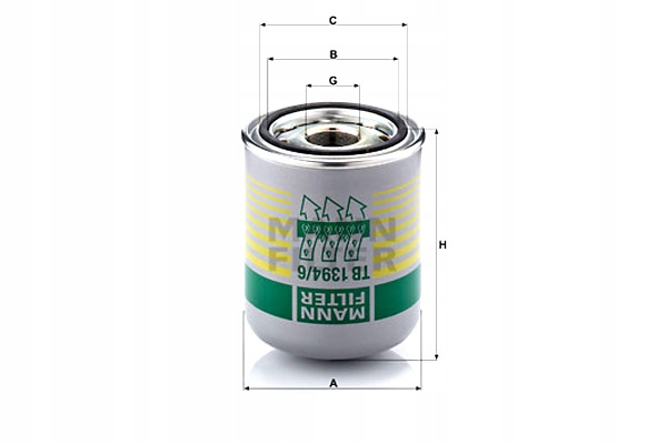 Купить Mann-filter фильтр осушителя воздуха вкладыш осушителя m41x1.5mm