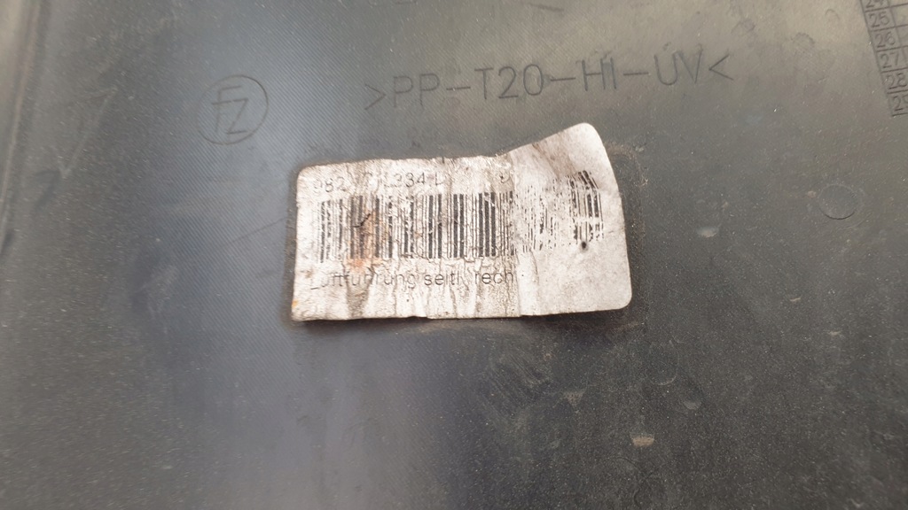 фото №6, Porsche cayman 982 gt4 spyder впуск канал воздуха правый 982121334d