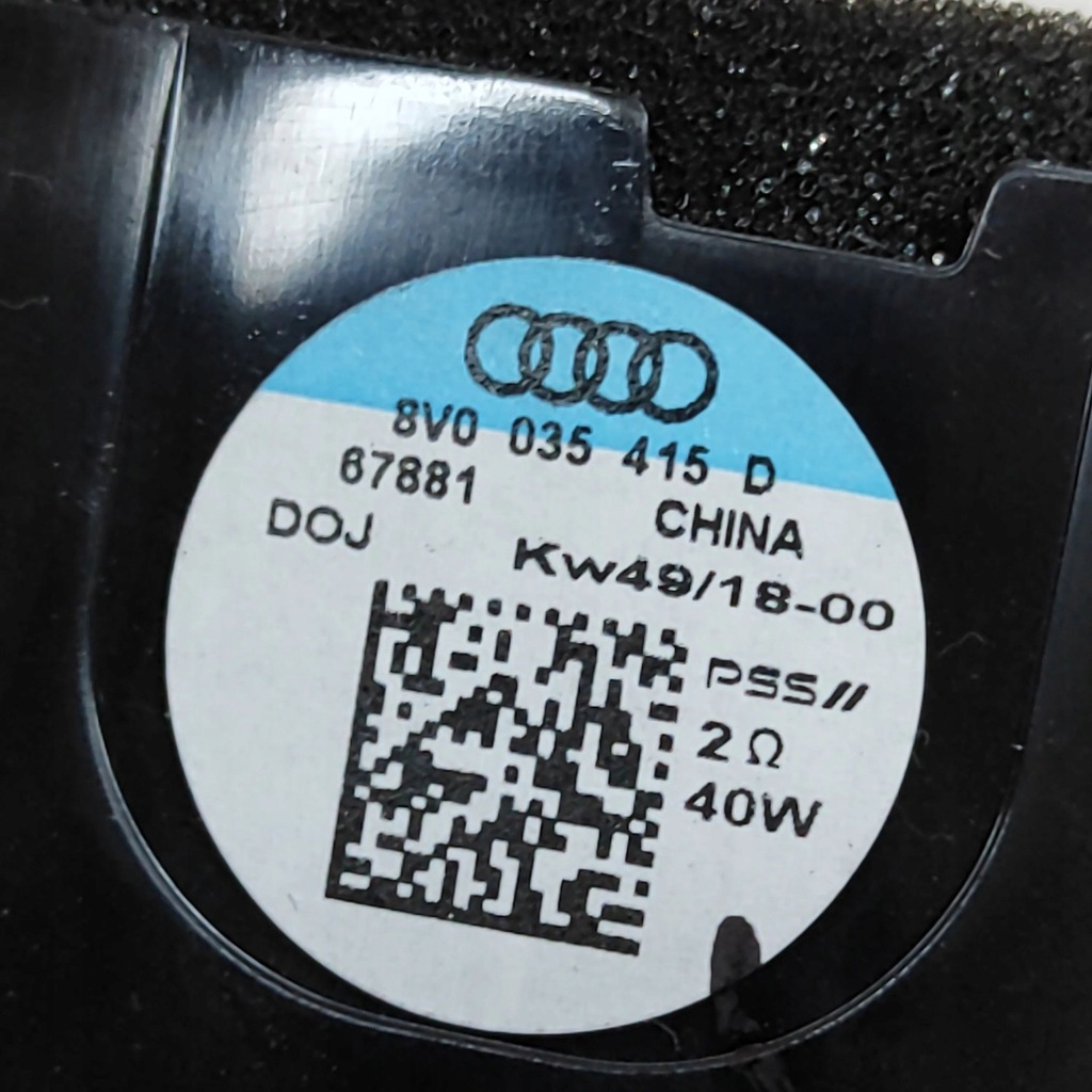 фото №6, Audi a3 s3 8v 2019 права сторона динамік двері передніх