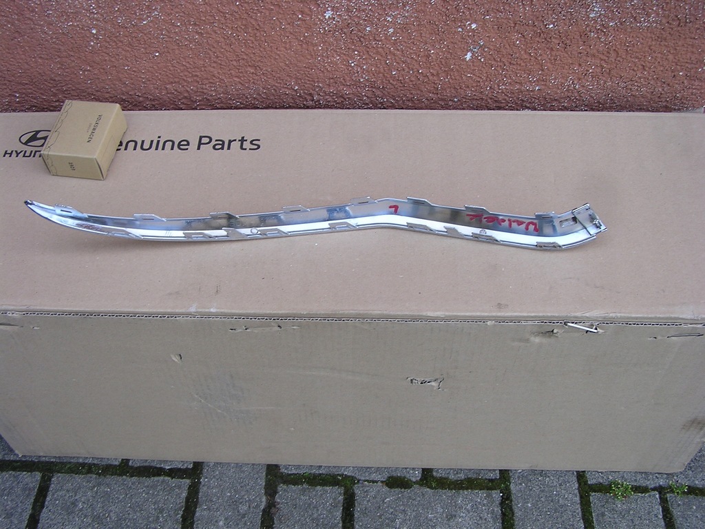 фото №5, Молдинг хром na бампер vw t-roc передняя левая 2ga853711b