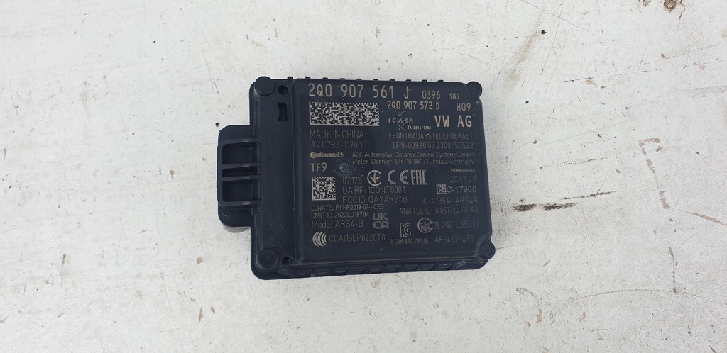 фото №2, Vw t-roc 2q0907561j радар distronic acc