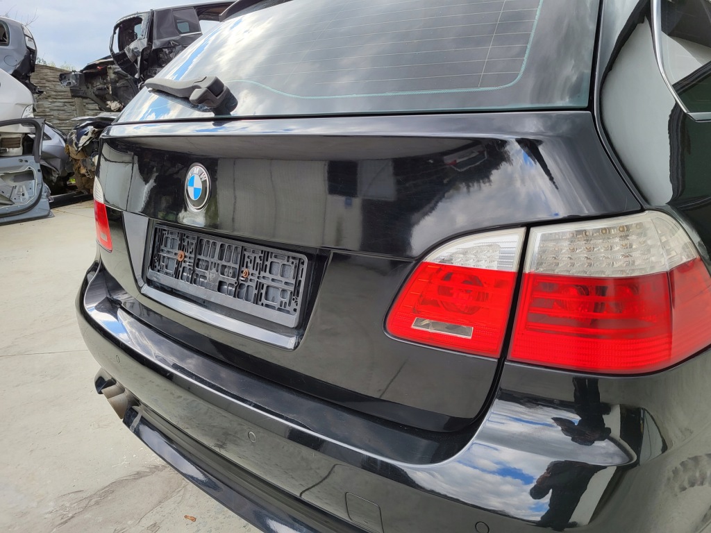 фото №4, Bmw e61 lift 07r крышка багажника багажника schwarz 2 ii