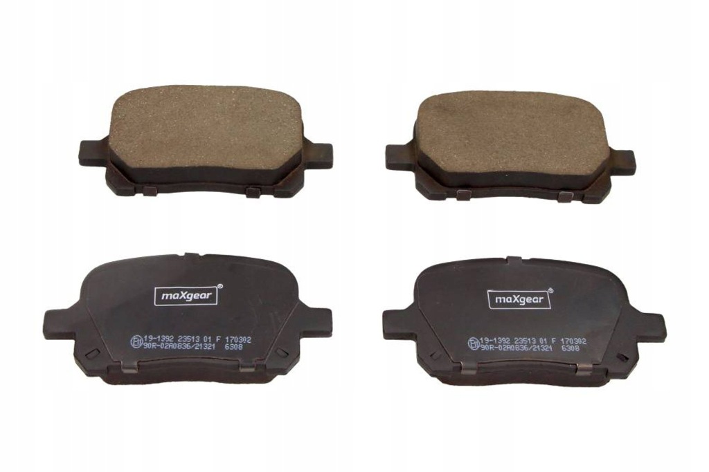 фото №1, 19-1392 тормозные колодки ham. toyota p. camry avalon 01- previa 00- maxgear