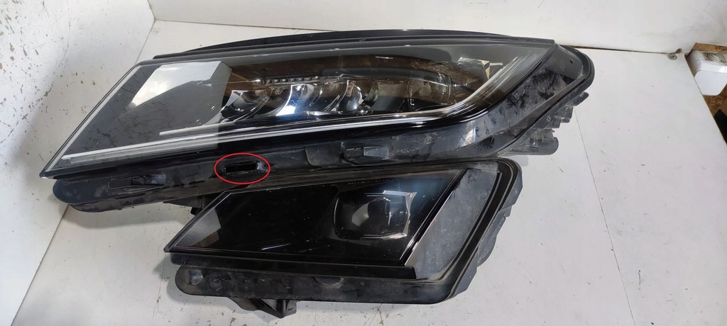 фото №1, Skoda kodiaq 2018 лампы передние