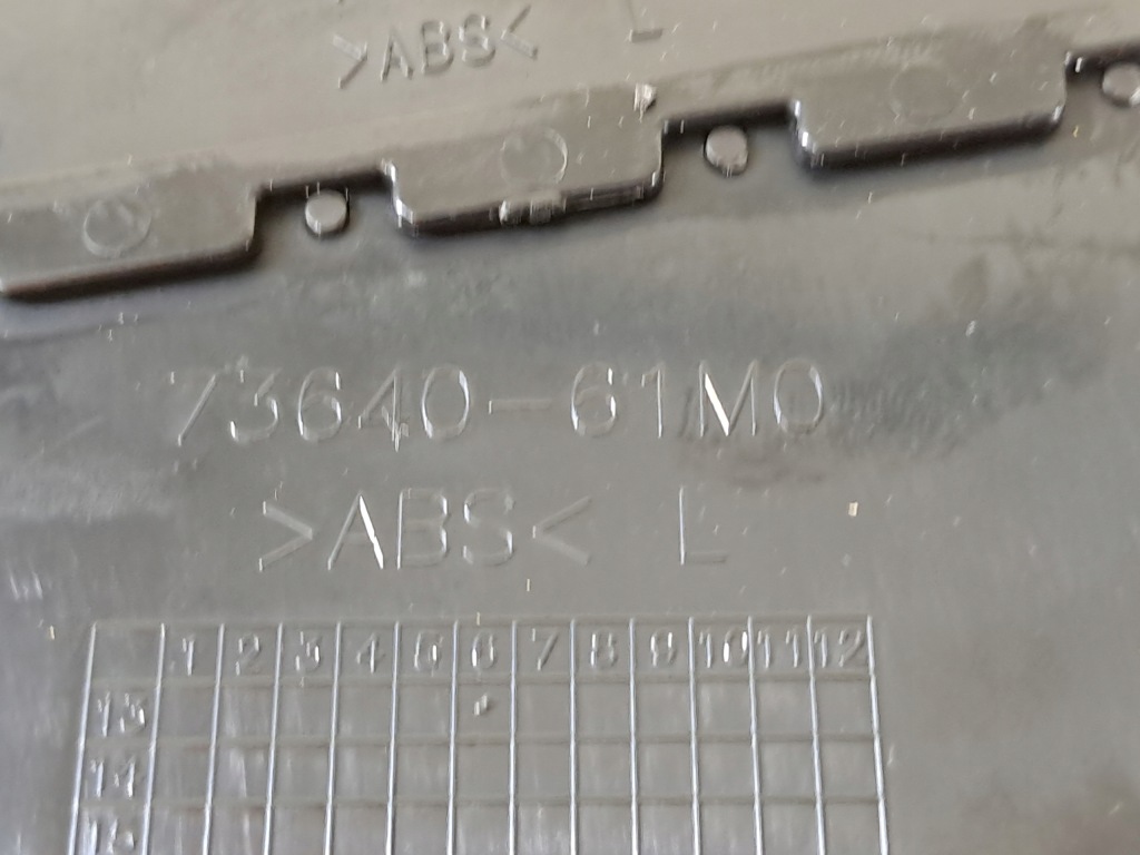 фото №7, Suzuki sx4 s-cross 18r lift 1.4t решітка обдув консолі ліва