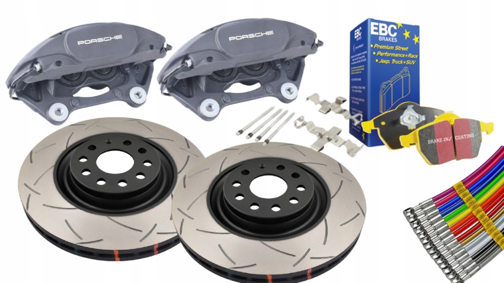 фото №1, Mqb porsche macan brembo 4 поршень dba t3 340mm