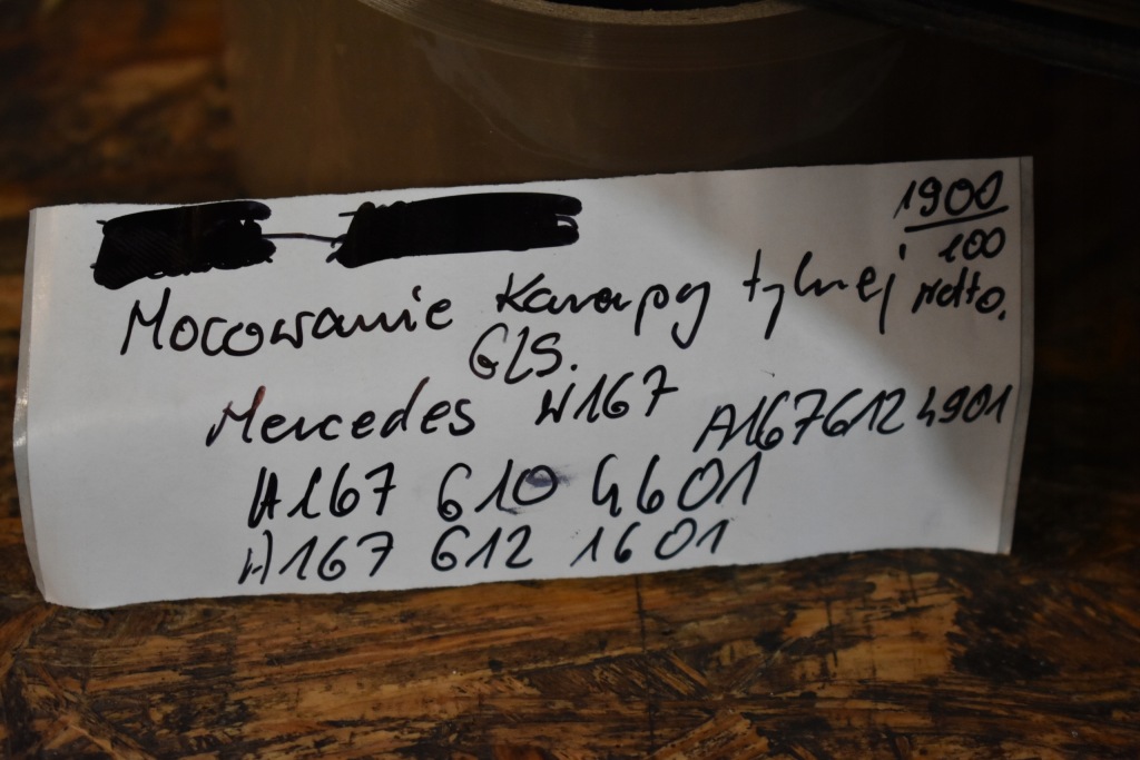 Idealne кронштейн сиденье задний mercedes gls x167 w167 1 с Разборки