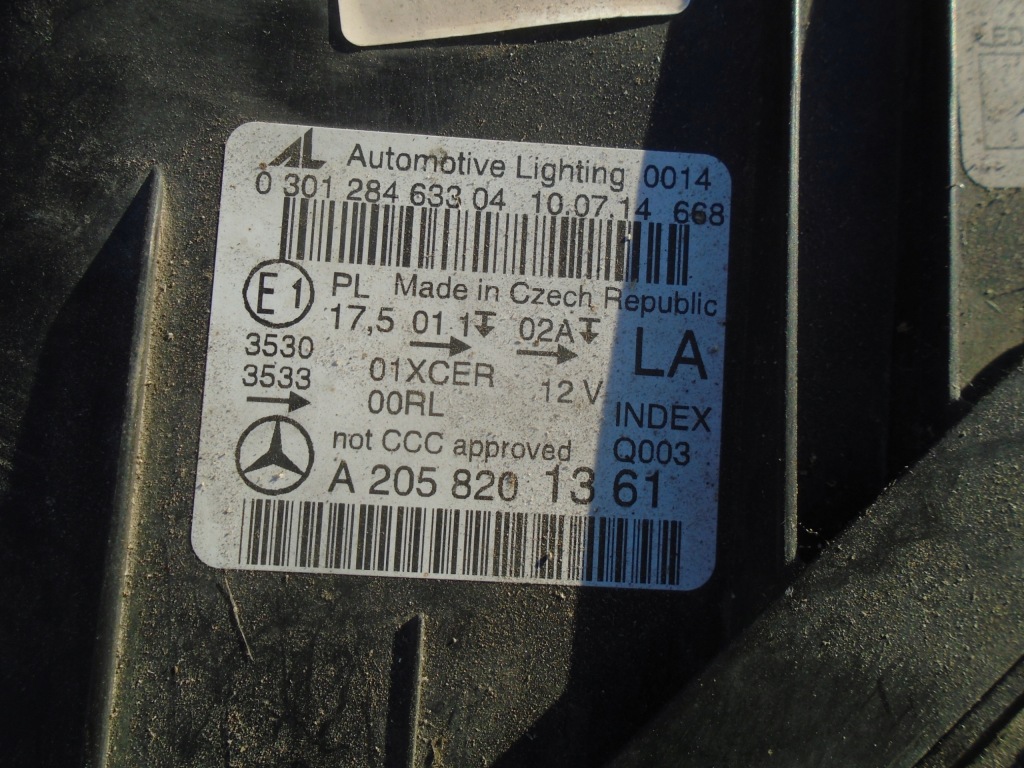 Mercedes w205 фара ліва led performance перед 14r Київ