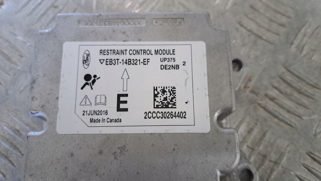 фото №3, Ford ranger 3 модуль датчик подушка безопасности eb3t-14b321-ef