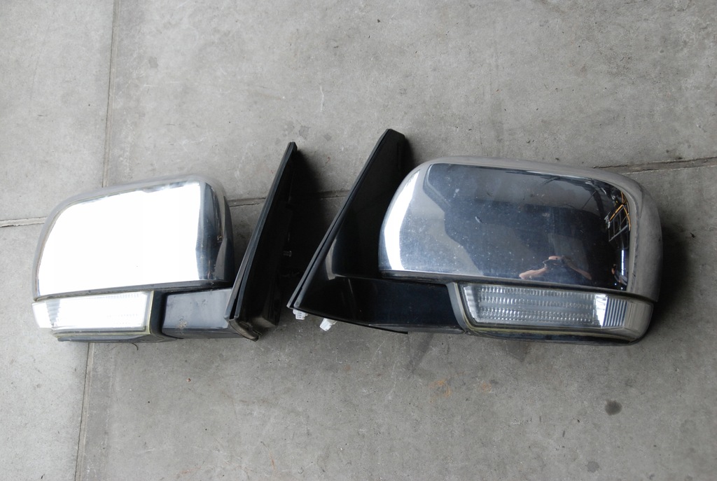 фото №5, Mitsubishi pajero iv зеркало l / p хром