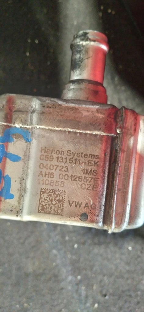 фото №2, Vw audi porsche 3.0 tdi радіатор вихлопних газів egr 059131501al 059131511ek