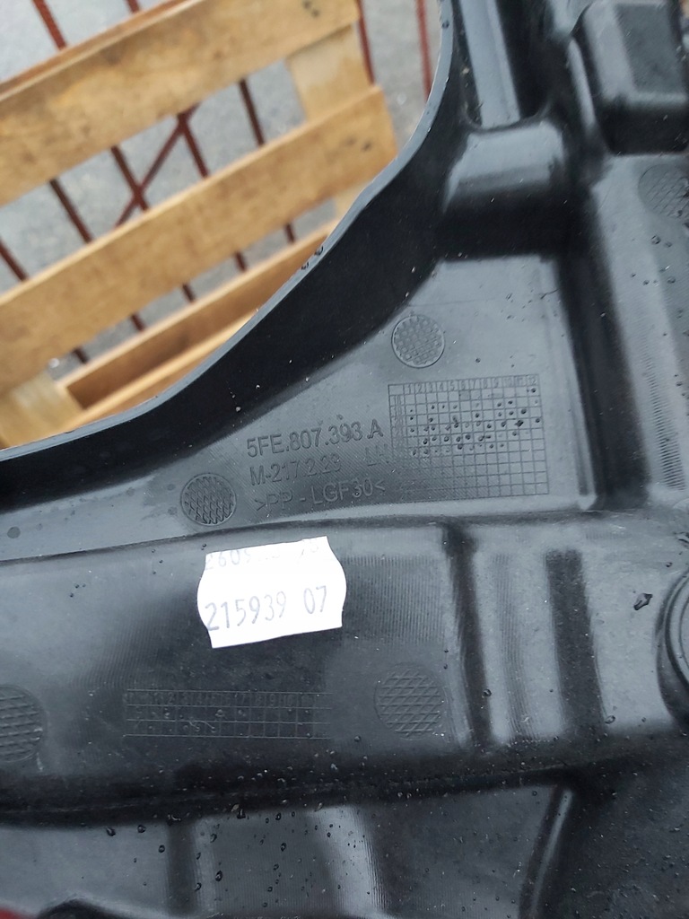 фото №10, Seat leon 4 кронштейн напрямна бампера 5fe.807.393.a