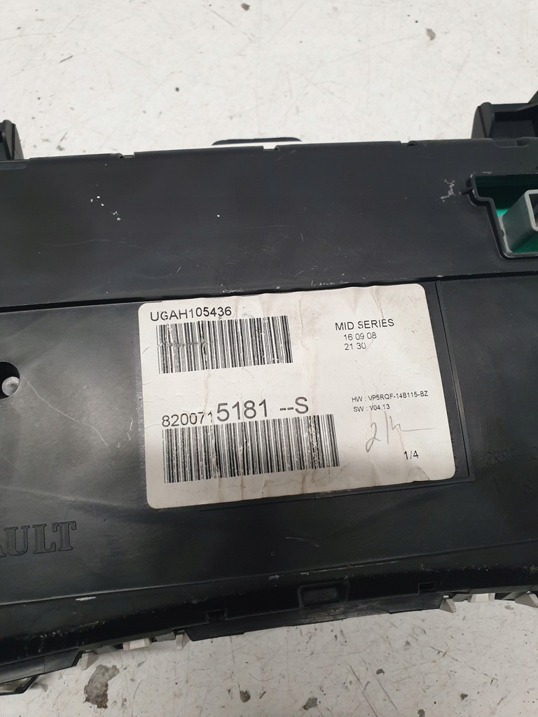 фото №4, Лічильник прилади renault clio iii 8200715181-s