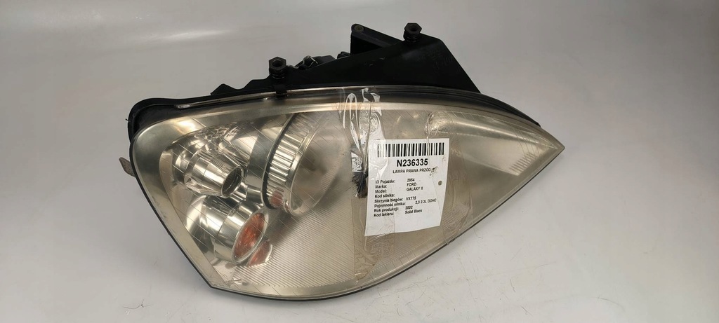 фото №1, Лампа права перед 7m5941016l ford galaxy ii