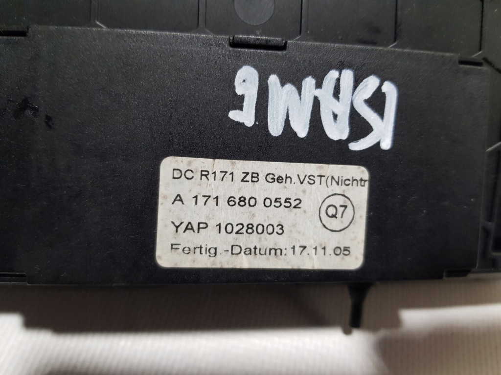 фото №5, Бардачок панелі консолі mercedes slk r171 w171 1716800552