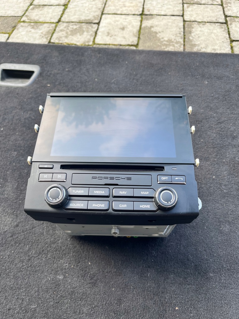 фото №1, Porsche cayenne 7p5 lift дисплей радио навигации