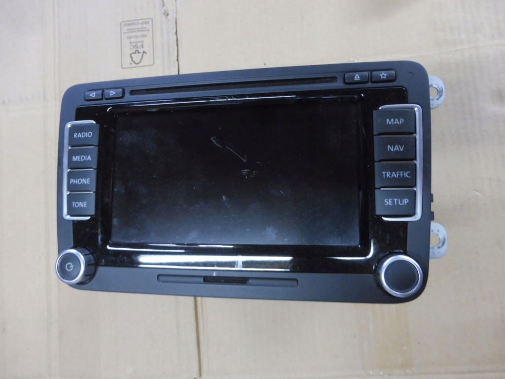 фото №1, Volkswagen vw cc b7 2012-2016 радіопрогравач радіо навігація 1t0035680r