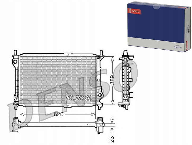 фото №1, Радіатор двигуна ford tourneo connect transit con