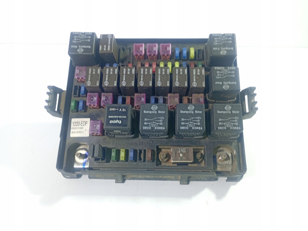 Купить Ssangyong rexton 2 2 01-06 модуль коробка предохранителей оригинальный номер y220edp04h16d