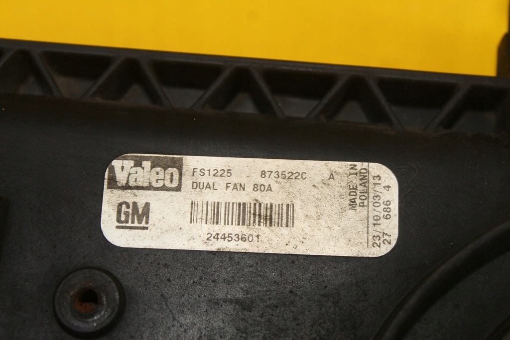 фото №13, Вентилятор радіатора vectra c 3.0 cdti 13151294