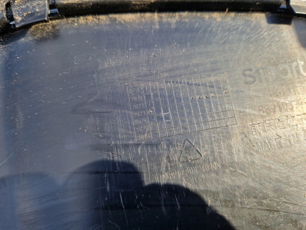 фото №10, Спойлер накладка-спойлер накладка w бампер smart #3 hx11 2022-