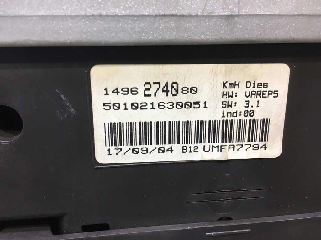 фото №11, Счетчик приборы peugeot 807 2.2 hdi 1496274080