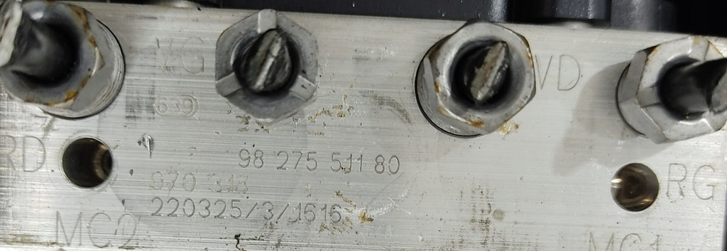 фото №8, Насос abs citroen jumpy peugeot expert iii 9841572980 9827551180 2016-2023